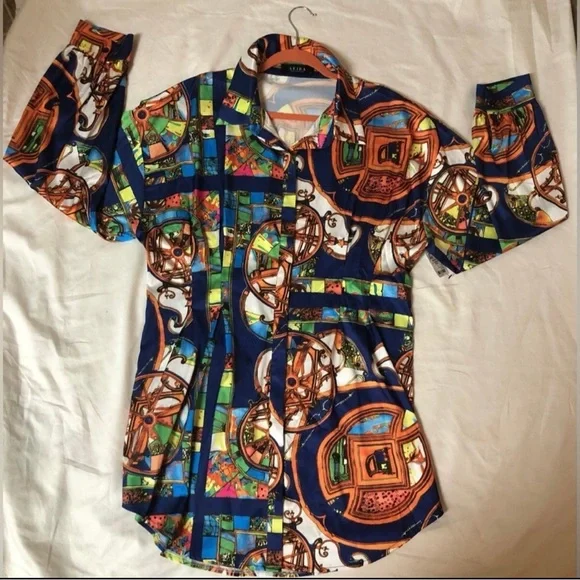 AKIRA Shirt Dress NWT - Picture 1 of 5